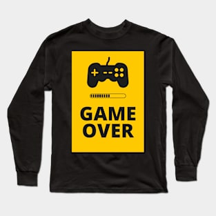 game over Long Sleeve T-Shirt